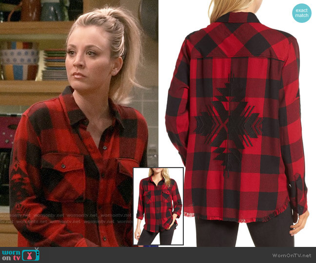 Rails Larsson Shirt worn by Penny Hofstadter (Kaley Cuoco) on The Big Bang Theory