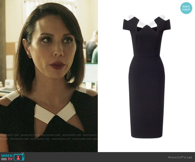 Roland Mouret Atkinson Dress worn by Deann Anderson (Lexa Doig) on The Arrangement