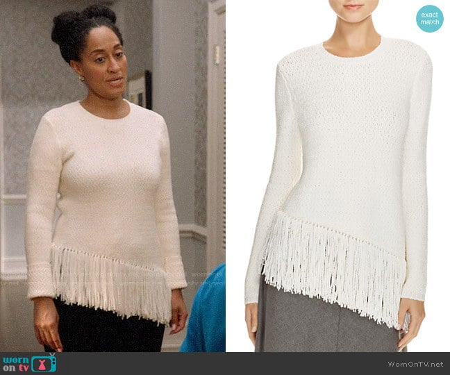 Theory Hudina Sweater worn by Rainbow Johnson (Tracee Ellis Ross) on Black-ish