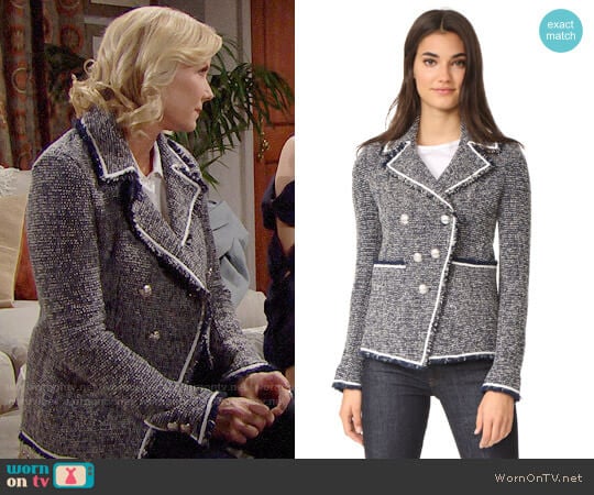 Veronica Beard Carroll Jacket worn by Brooke Logan (Katherine Kelly Lang) on The Bold & the Beautiful