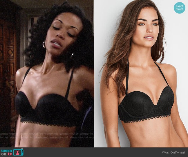 Victoria's Secret Very Sexy Strapless Bra worn by Hilary Curtis (Mishael Morgan) on The Young & the Restless