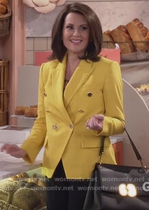 Karen’s yellow blazer on Will and Grace