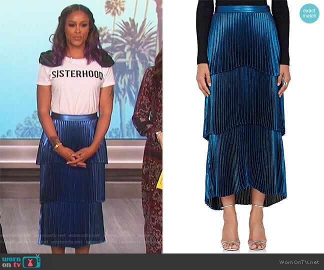 Harley Maxi Skirt by ALC worn by Eve on The Talk