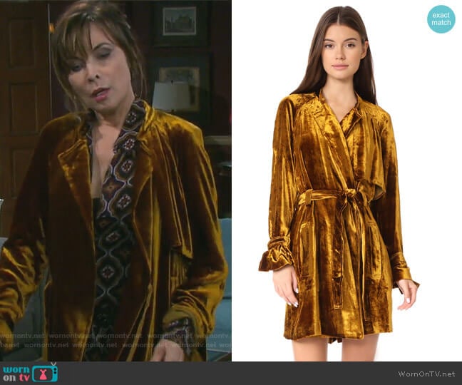 Kendall Dress by ALC worn by Kate Roberts (Lauren Koslow) on Days of our Lives