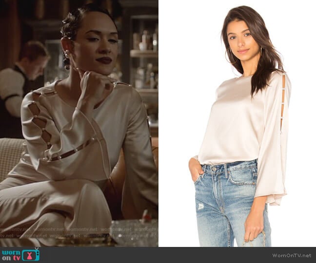 Genia Top by Alice + Olivia worn by Anika Calhoun (Grace Gealey) on Empire