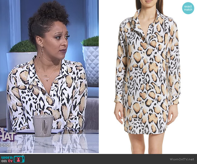 WornOnTV: Tamera’s leopard print dress on The Real | Tamera Mowry ...