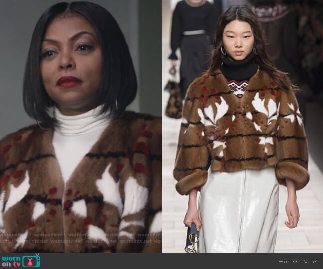 2017 Fall Collection by Fendi worn by Cookie Lyon (Taraji P. Henson) on Empire