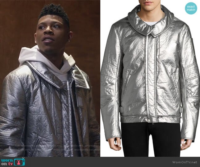 Astro Moto Jacket by Helmut Lang worn by Hakeem Lyon (Bryshere Y. Gray) on Empire