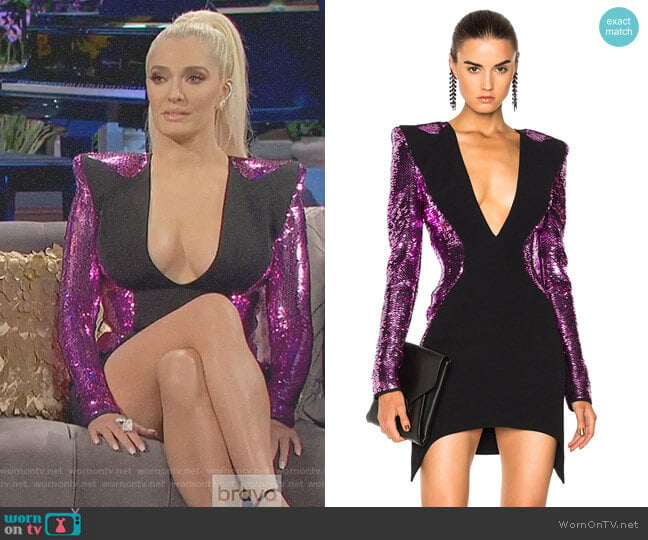 WornOnTV: Erika's Moschino sweater dress on The Real Housewives of