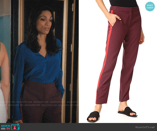 Rag & Bone Willoughby Pants worn by Jane Ramos (Rosario Dawson) on Jane the Virgin