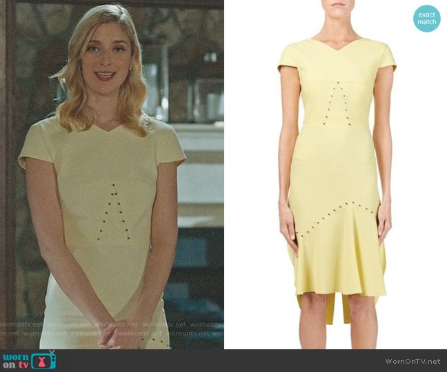 'Edwin' Dress by Roland Mouret worn by Serena (Caitlin FitzGerald) on UnReal