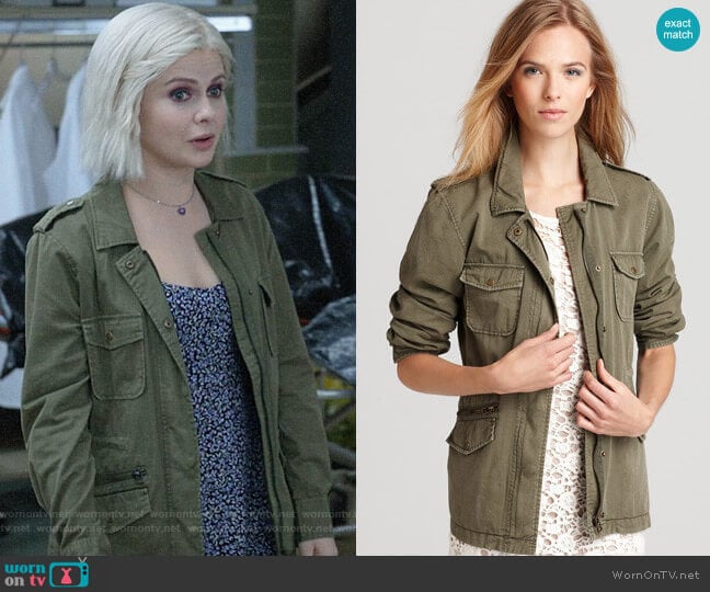 Liv’s army jacket on iZombie