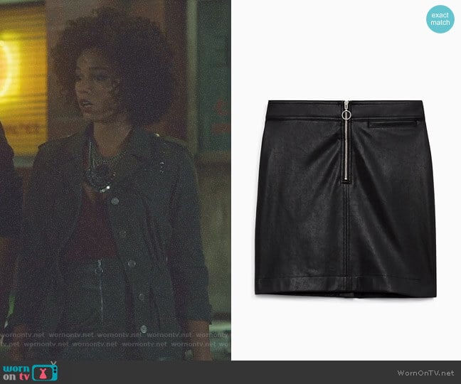 'Roxanne' Skirt by Wilfred Free worn by Maia Roberts (Alisha Wainwright ) on Shadowhunters