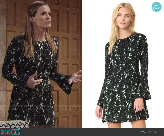 ALC Trixie Dress worn by Chelsea Lawson (Melissa Claire Egan) on The Young and the Restless