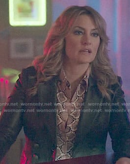 Alice's leather blazer on Riverdale