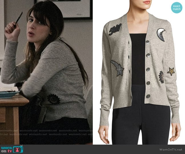 Cinq a Sept Dillon Cardigan worn by Allison McCord (Kathrine Herzer) on Madam Secretary