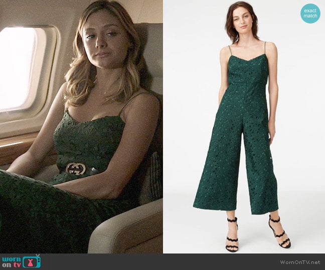 Club Monaco Samsarah Jumpsuit worn by Megan Morrison (Christine Evangelista) on The Arrangement