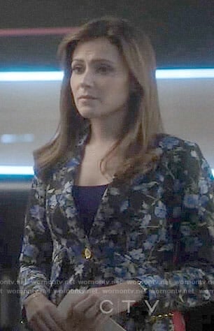 Emly's floral blazer on Designated Survivor