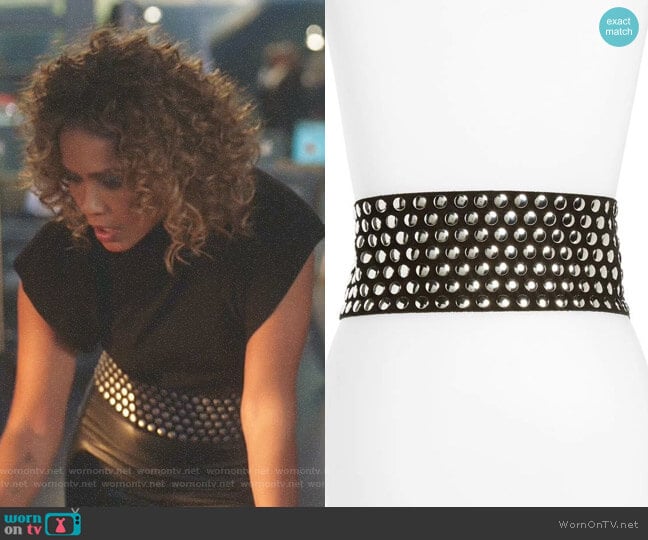 'Lonanda' Belt by IRO worn by Mazikeen (Lesley-Ann Brandt) on Lucifer