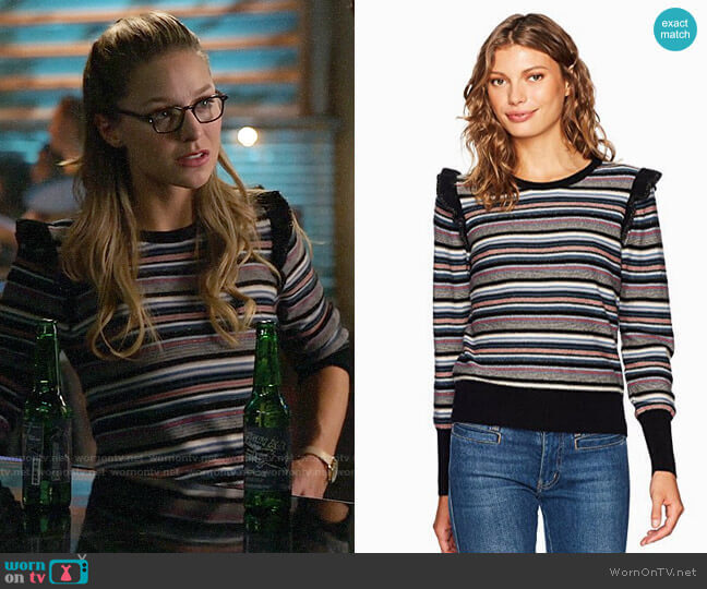Joie Cais Sweater worn by Kara Danvers (Melissa Benoist) on Supergirl