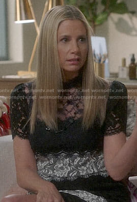 Nicole's lace dress on Modern Family