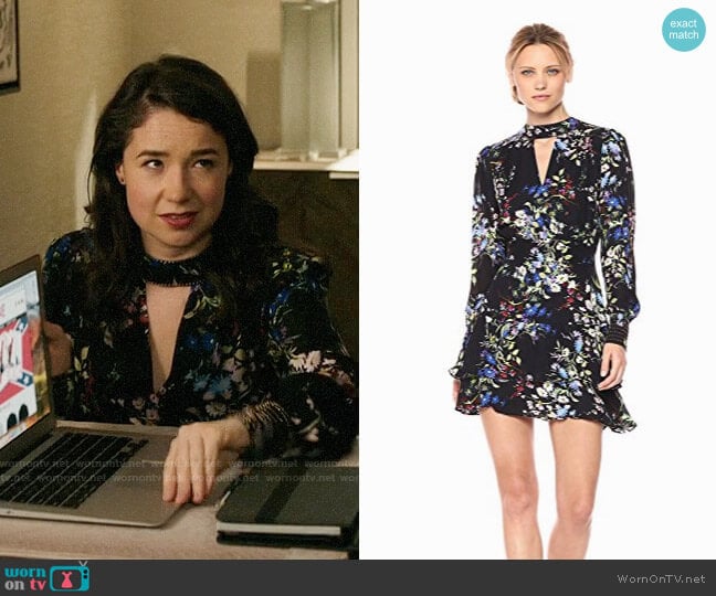 Parker Chrissy Dress in Boboli worn by Marissa Gold (Sarah Steele) on The Good Fight