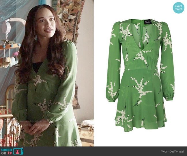 Realisation Par The Kate - Summer Loving Green worn by Erica Dundee (Cleopatra Coleman) on Last Man On Earth