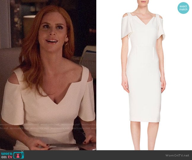 Roland Mouret Awalton Dress worn by Donna Paulsen (Sarah Rafferty) on Suits