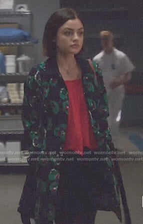 Stella's floral coat on Life Sentence