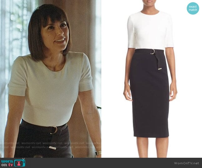 Ted Baker Wandee Dress worn by Quinn King (Constance Zimmer) on UnReal