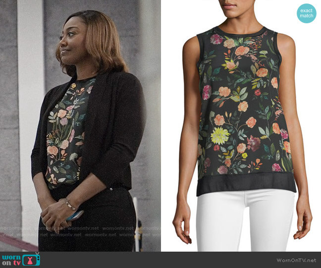 WornOnTV: Daisy’s floral top on Madam Secretary | Patina Miller ...