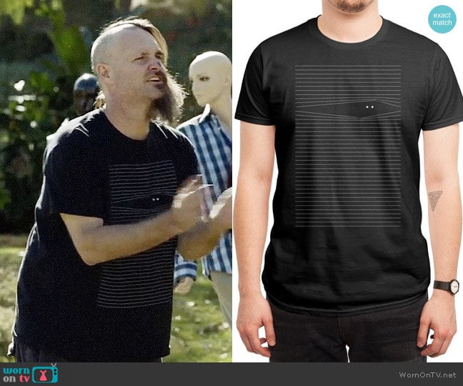 Threadless Everybody Knows T-shirt worn by Phil Miller (Will Forte) on Last Man On Earth