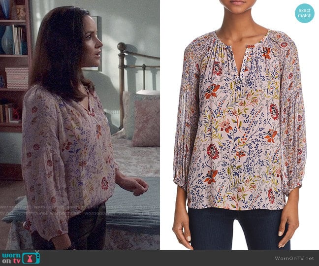 Kandee Top by Velvet by Graham & Spencer worn by Amy Santiago (Melissa Fumero) on Brooklyn Nine-Nine