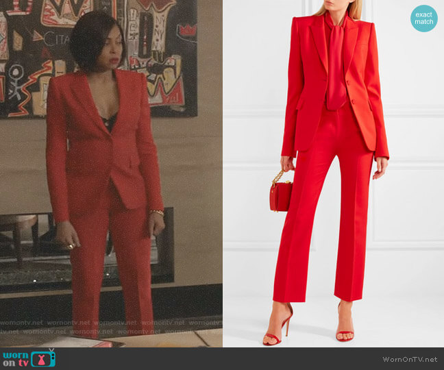 WornOnTV: Cookie’s red suit on Empire | Taraji P. Henson | Clothes and ...