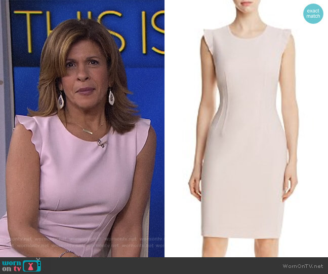 'Stefana' Dress by Elie Tahari worn by Hoda Kotb on Today