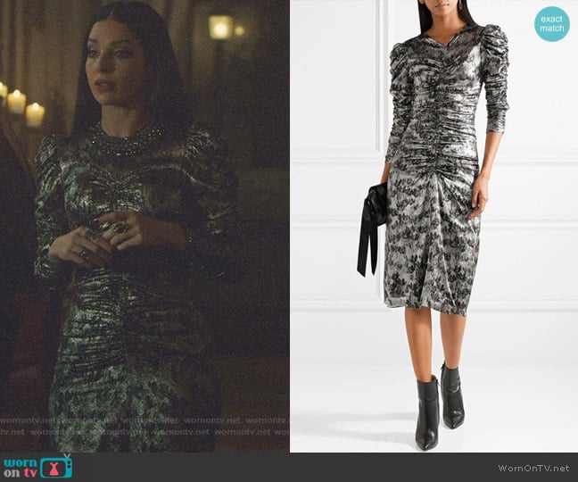 'Damia' Midi Dress by Isabel Marant worn by Lilith (Anna Hopkins) on Shadowhunters