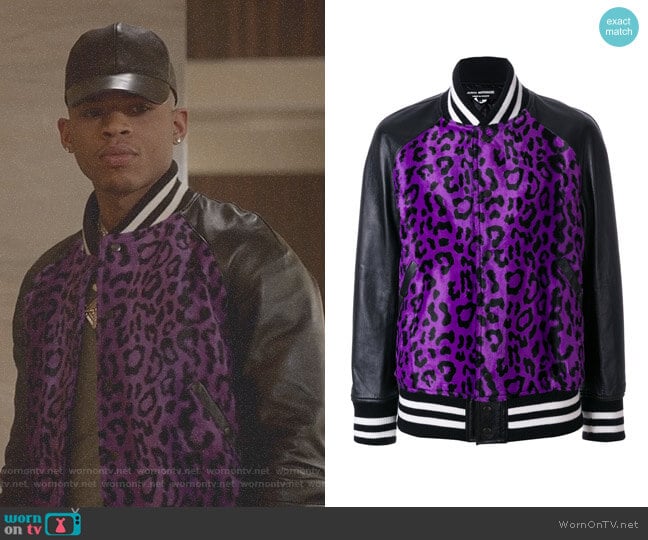 Leopard Print Bomber Jacket by Junya Watanabe worn by Hakeem Lyon (Bryshere Y. Gray) on Empire