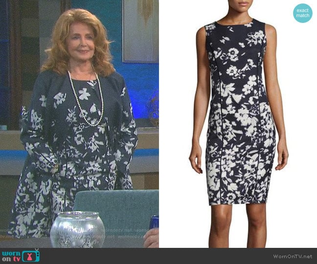 'Evelyn' Dress by Lafayette 148 New York worn by Maggie Horton (Suzanne Rogers) on Days of our Lives