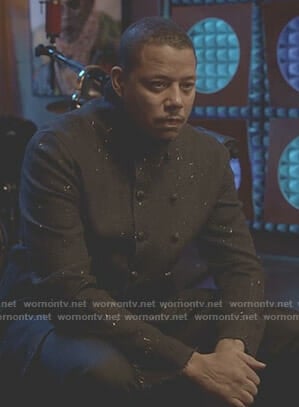 Lucious’s black paint splattered jacket on Empire