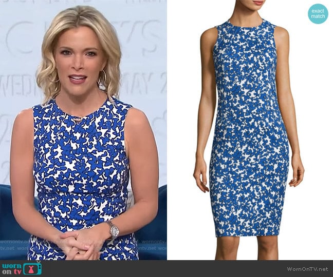 Field Floral Dress by Michael Kors Collection worn by Megyn Kelly on Today