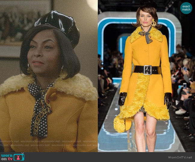 by Moschino - 2018 Fall Collection worn by Cookie Lyon (Taraji P. Henson) on Empire