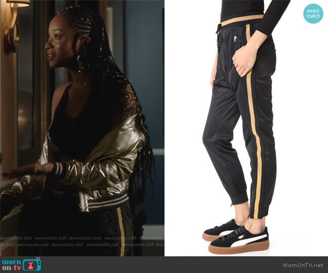 The 100M Dash Pants by PE Nation worn by Tangey Turner (Pepi Sonuga) on Famous in Love