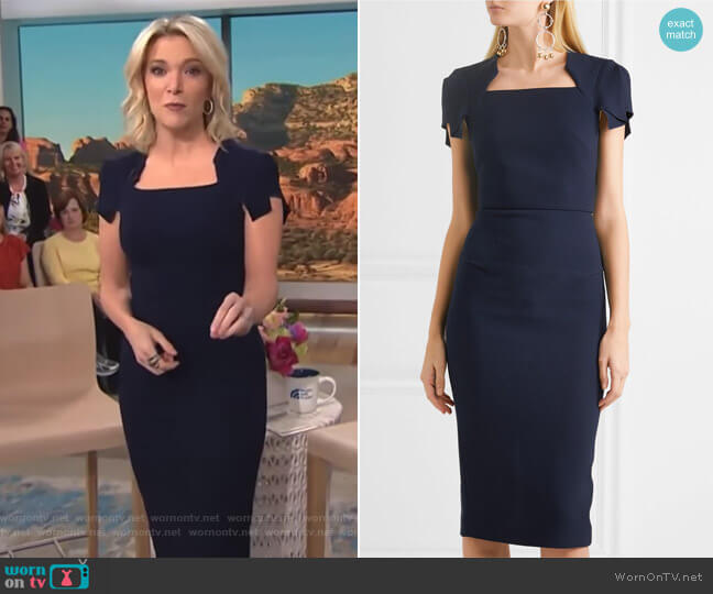 Royston Wool Sheath Dress by Roland Mouret worn by Megyn Kelly on Today