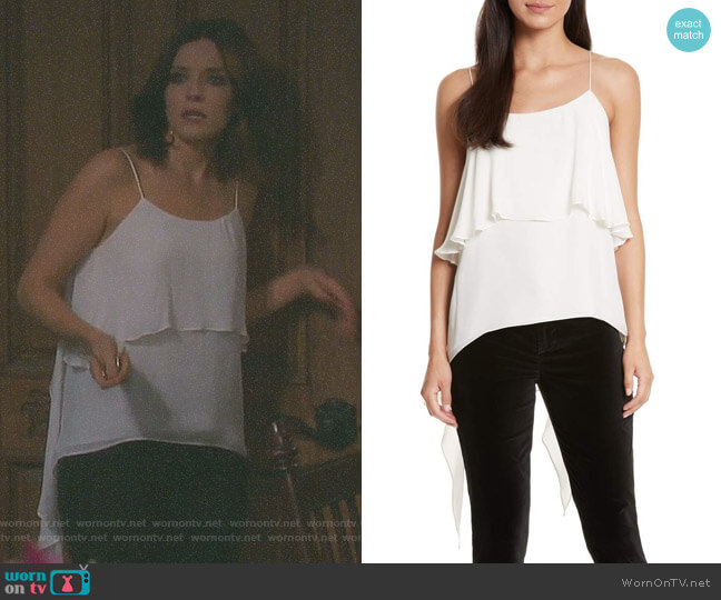 'Maribel' Camisole by Alice + Olivia worn by Theresa Donovan (Jen Lilley) on Days of our Lives