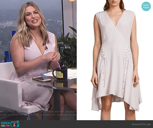 'Miller' Dress by All Saints worn by Carissa Loethen Culiner on E! News