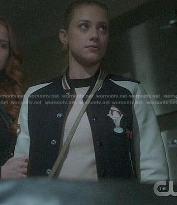 Betty’s ice-cream sundae patch jacket on Riverdale