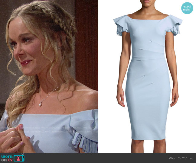 Chiara Boni La Petite Robe Julienne Dress worn by Donna Logan (Jennifer Gareis) on The Bold and the Beautiful