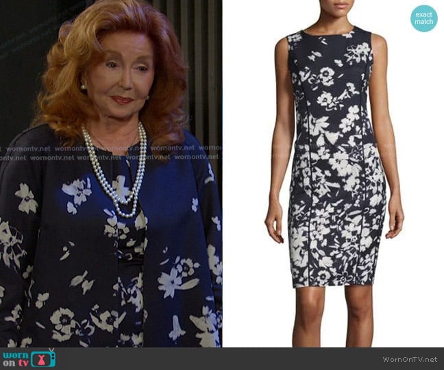 'Evelyn' Dress by Lafayette 148 New York worn by Maggie Horton (Suzanne Rogers) on Days of our Lives