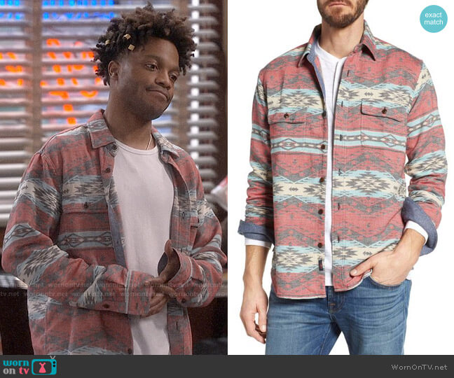WornOnTV: Franco’s red and blue printed shirt on Superior Donuts ...