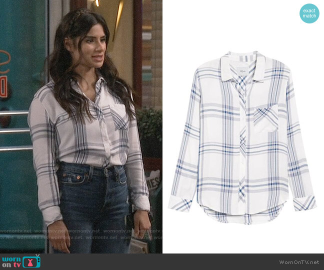 WornOnTV: Sofia’s white plaid shirt on Superior Donuts | Diane Guerrero ...